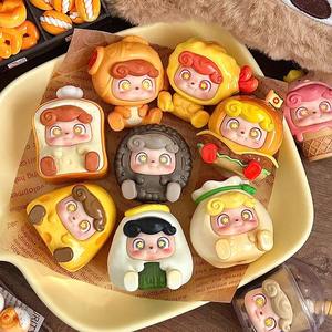 JOTOYS/Chouqi Chao Le Q.Kid Street Food <span class=keywords><strong>King</strong></span> Mini Blind Box PVC Figura de Fantasía y Ciencia Ficción Adorable Adorno Regalo de Cumpleaños para Niñas 18+ - Product Image 1