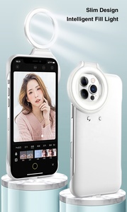 Anneau de téléphone <span class=keywords><strong>Portable</strong></span> avec Flash LED, compatible avec <span class=keywords><strong>iphone</strong></span> 12, 13 Pro Max, couverture pour Selfie - Product Image 4
