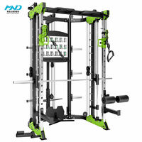 Meilleure Vente : Appareil de Musculation Multifonctionnel Smith Machine pour la Maison, en Bois et Acier, Unisexe, 1 Ensemble MND, Garantie 5 Ans