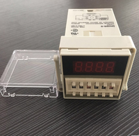 Relay Timer Siklus Tertutup Kampa DH48S-S, Timer Digital LCD Tunda Elektrik 0.1S-99 Jam, DC12V 24V