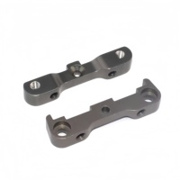 Support de suspension inférieur avant de voiture en acier inoxydable usiné CNC en aluminium sur mesure, usinage par brochage et électroérosion à fil, précision +/-0,002 mm