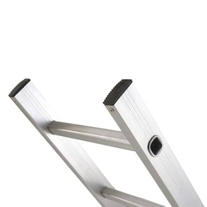 Three Layers Extension Aluminium <b>Step</b> Ladder With 3 X 8 Rungs Maximum Working Height of <b>Foldable</b> - Product Image 2