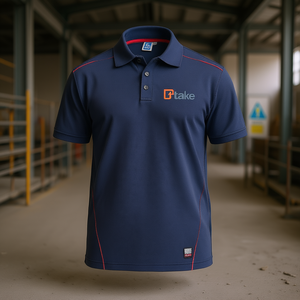 Camiseta Polo de Manga Corta Azul XS, Ropa de Trabajo de Seguridad - Product Image 3