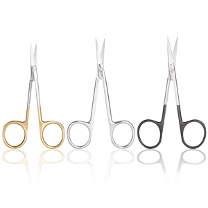 Y tế cấp độ chính xác Kéo Mỹ phẩm Nail lớp biểu bì lông mày cắt cắt kéo làm móng tay kéo - Product Image 2