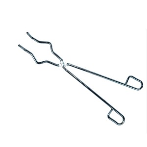Pinzas para crisoles, abrazaderas para crisoles, equipo de laboratorio, abrazaderas metálicas para crisoles, equipo de laboratorio químico de 24 cm - Product Image 1