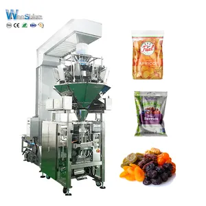 WEESHINE Multifuncional Automático Vertical Snack Fruta seca Liofilizada Máquina de Envasado de Frutas