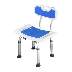Foldable Shower <b>Stool</b> Chair Aluminum Alloy 150 Kg Weight Capacity Non Slip For Elderly Pregnant Bathroom Use - Product Image 2