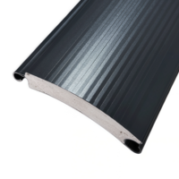 Lame de porte de garage industrielle moderne en acier de 98 mm avec panneau thermique en mousse et vis pour systèmes de sécurité de portes roulantes d'entrepôt
