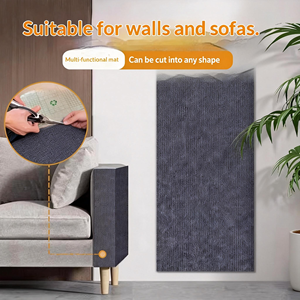 Autocollants muraux pour chat, résistants à l'usure et aux griffures, en polyester, design simple, anti-rayures, faciles à découper et à coller - Product Image 5