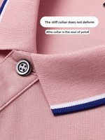 Ensemble de vêtements de travail à rayures imprimées, T-shirt à manches courtes, en coton/polyester, séchage rapide, pour la publicité et la culture d'entreprise