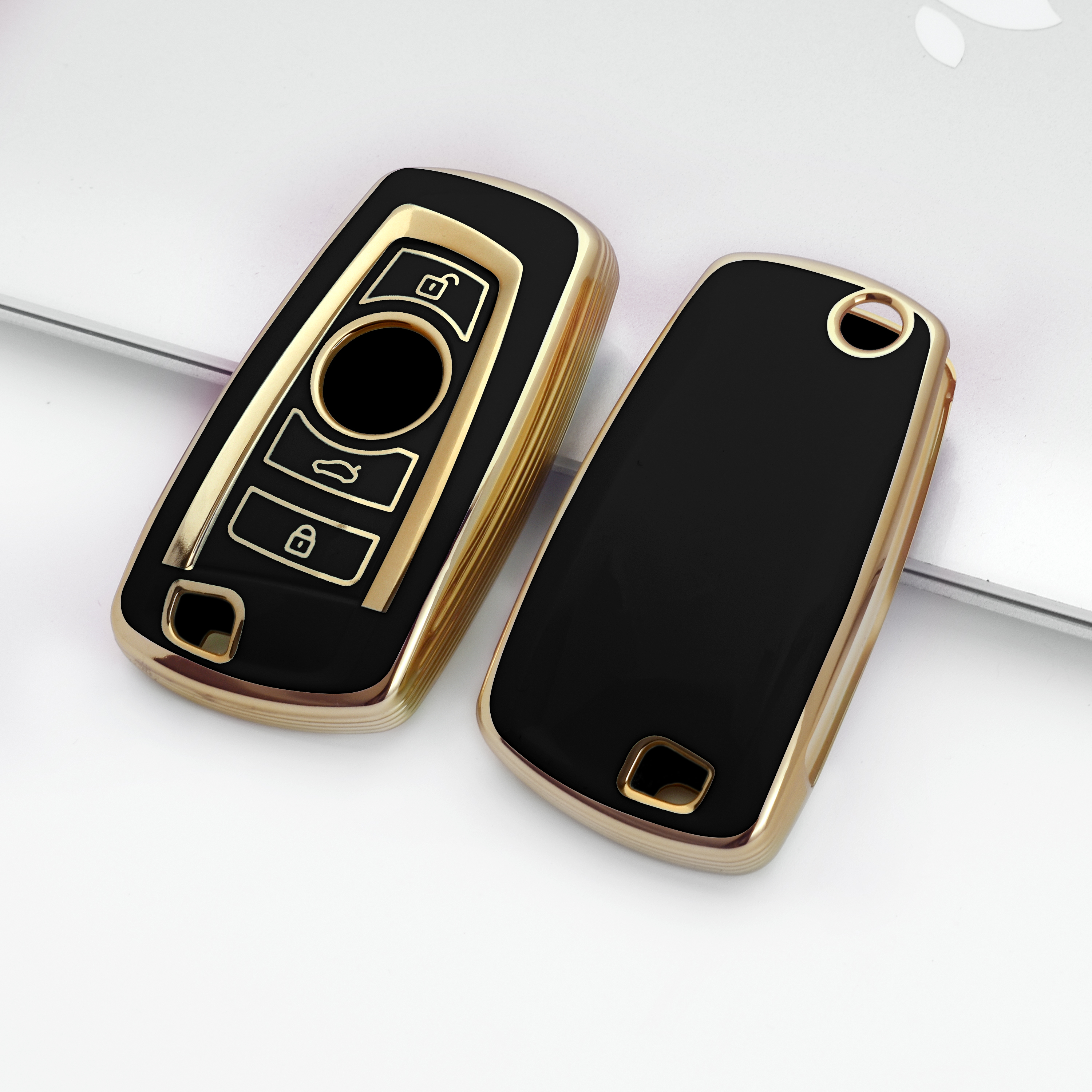 DM Car Accessories Premium Soft TPU Car Key Case Cover for Shahin - Key Ring Keychain Bag | Guangzho