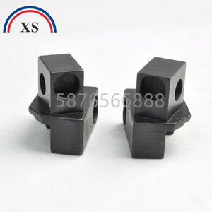 Heidelberg Printing Press CD74 Intermediate Roll Holder Steel Rubber Roller Seat Pair Left Right - Product Image 2