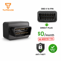 Traceur GPS OBD II 4G pour Véhicules, 16 Broches, Connexion Directe, Suivi en Temps Réel GPS BDS LBS, Géolocalisation, Antivol, Gestion de Flotte, Sans Abonnement Mensuel