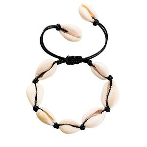 Pulsera de Conchas Marinas Estilo Hawaiano, Hecha a Mano, con Cordón y Cuentas, Joyería Unisex de Moda - Product Image 5