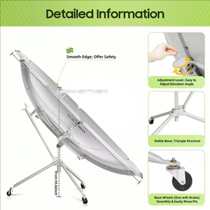 <span class=keywords><strong>Four</strong></span> <span class=keywords><strong>solaire</strong></span> parabolique, 24 pièces avec miroirs en aluminium, pour cuisinière à <span class=keywords><strong>four</strong></span> - Product Image 2