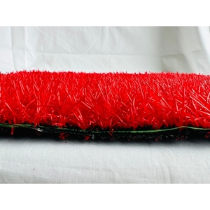 Giardino <span class=keywords><strong>esterno</strong></span> <span class=keywords><strong>tappeto</strong></span> erboso sintetico <span class=keywords><strong>rosso</strong></span> <span class=keywords><strong>tappeto</strong></span> erboso paesaggio erba artificiale pavimentazione sportiva - Product Image 1