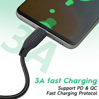 Câbles de charge rapide WISTAR 60W de type C premium, purs, pour smartphones/tablettes
