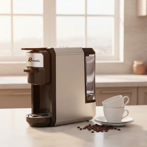 Cafetera Eléctrica Anbolife 3 en 1 para Cápsulas, 19 Bares de Presión, para Cappuccino y Latte, Ideal para Hoteles y Hogares - Product Image 2