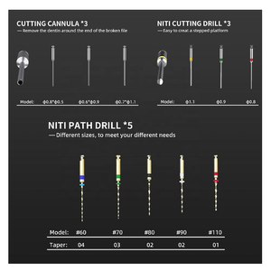 Boîte à outils d'extraction de canal radiculaire, aiguille de canal radiculaire, lime de canal radiculaire, outil médical dentaire - Product Image 5