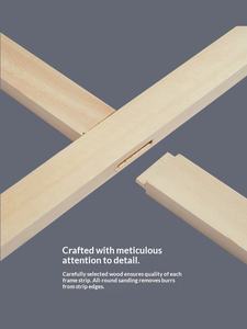 Barras de <span class=keywords><strong>Madera</strong></span> <span class=keywords><strong>para</strong></span> Lienzos, Ligeras, Fáciles de Montar, Personalizables al por Mayor - Product Image 2