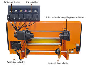 Imprimante numérique A3 UV DTF pour l'impression sur bois, artisanat, étiquettes métalliques, <span class=keywords><strong>verre</strong></span>, photos, céramique, plaques, plastique, emballages - Product Image 3
