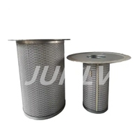 Pièces de rechange pour compresseur séparateur air/huile Élément de filtre pour compresseur d'air 75Hp en métal durable