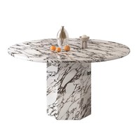 Table à manger moderne de luxe en marbre, plateau rond/carré en pierre, table de cuisine pour salle à manger, hôtel, restaurant, meubles Alibaba.co...