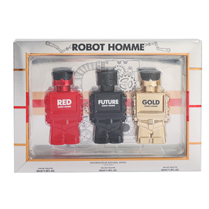 Parfum pour homme de commerce extérieur, ensemble robot haut de gamme, notes boisées, fragrance taille standard, personnalisation en gros - Product Image 3