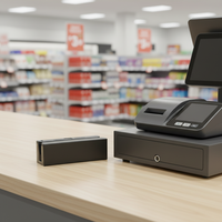 Solución de Lector de Tarjetas OTG, Control de Acceso POS, Verificación de Identidad |   Lector de Banda Magnética Externo MSR100 de 3 Pistas de Fábrica