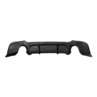 Pièces de voiture en fibre de carbone humide, style MT, diffuseur arrière, lèvre de pare-chocs arrière pour BMW Série 3 deux portes E92 E93 2010-2013