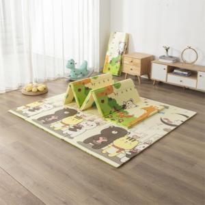 <span class=keywords><strong>50</strong></span> pouces X <span class=keywords><strong>50</strong></span> pouces Double face sport jouet Style bébé tapis de jeu 2cm d'épaisseur pliant anti-dérapant XPE mousse tapis de sol non toxique - Product Image 1