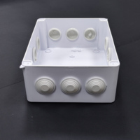 Lesun 255*200*120mm IP65 RA RT Boîte de jonction plastique étanche à la poussière et à l'eau Moulée par injection Type d'injection