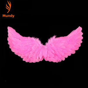 Vente flash - Ailes d'ange en plumes pour filles, cosplay, ailes de licorne arc-en-ciel pour bébés filles - Product Image 3