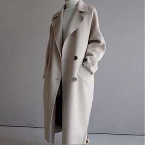 Cappotti da <span class=keywords><strong>Donna</strong></span> Personalizzati, <span class=keywords><strong>Trench</strong></span> Spessi all'Ingrosso, Eleganti Cappotti Invernali in Lana su Misura, Taglie Grandi - Product Image 4