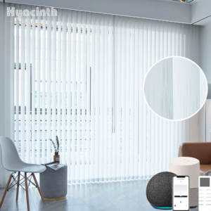 ستائر حلم مزودة بمحرك <span class=keywords><strong>OEM</strong></span>/ODM ستائر غرفة المعيشة Hanas نافذة ستارة ذكية داخلية ستائر عمودية للديكور المنزلي - Product Image 1