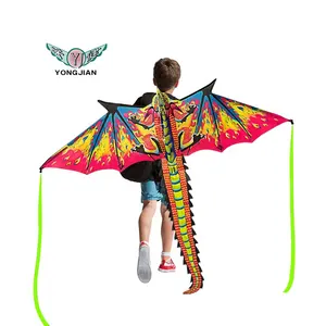 Yongjian wholesale high quality Durable Using ripstop nylon fabric 3d dragon anima weifang dragon kites for sale kite