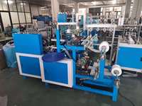 Machine de fabrication de housses de volant en plastique Deheng, moteur contrôlé par PLC, haute vitesse, utilisation facile, 220V 3.5kW, garantie 1 an
