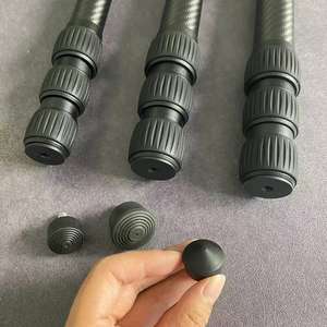 Soporte de trípode alto ajustable para antena con cámara elástica ligera, caña de pesca de carbono, acero inoxidable - Product Image 3