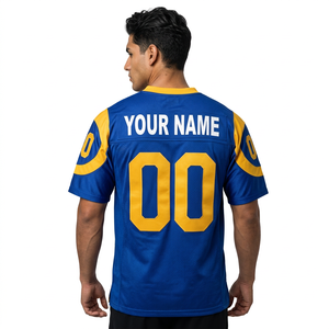 20 Conjuntos de Uniformes de Fútbol Americano al por Mayor de Alta Calidad, 100% Poliéster, Secado Rápido, para Hombre, Calidad Internacional Estándar - Product Image 6