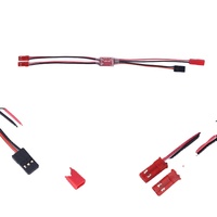 1 pièce de contrôleur de projecteur de navigation LIPO 2S-4S pour avions télécommandés (Dropship)