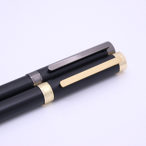 <span class=keywords><strong>Penna</strong></span> rollerball design unico per regali di lusso di lusso di colore nero con scritta in metallo - Product Image 5