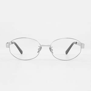 Montures de lunettes ovales Mirror Factory, légères, monture complète, verres en plastique, style titane, pour femmes, origine Danyang - Product Image 3