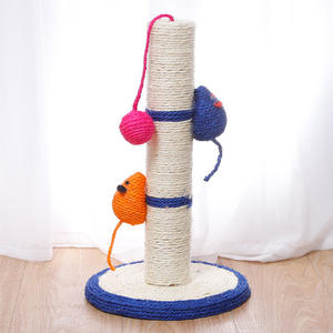 Vente chaude herbe tricot chat coupe-ongles grattoir chat griffoir chat jouant poste - Product Image 5