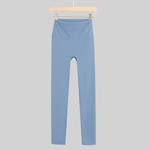 Leggings de yoga pour femmes, personnalisés, taille haute, élastiques, à rayures contrastées, pour le sport, la course et les activités physiques - Product Image 1