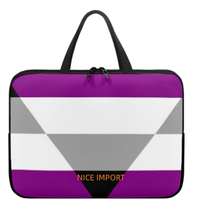 Sac pour ordinateur portable Achillean Rainbow, étui fin pour ordinateur portable avec fermeture éclair de qualité supérieure, sac portable pour tablette, grande capacité