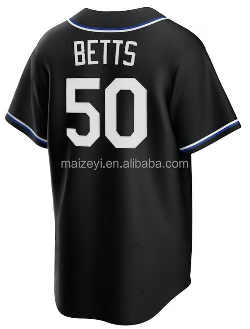 #50 Mookie Betts Noir