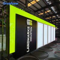 Panneau publicitaire LED extérieur étanche, signalétique lumineuse, panneau de signalisation pour supermarchés et restaurants