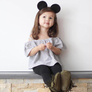 Ensemble de vêtements pour bébés, vêtements pour filles, pantalon décontracté, costume avec pantalon noir, vente en gros, Chine - Product Image 2