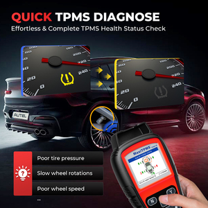 เซ็นเซอร์ยางรถยนต์ TS508WF แบตเตอรี่เต็มระบบ TPMS ระบบ WIFI OBD2 สำหรับยางรถบรรทุก - Product Image 2