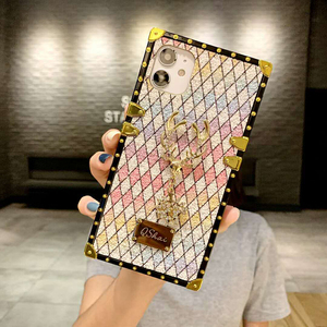 Custodia per telefono geometrica glitterata di lusso per <span class=keywords><strong>Xiaomi</strong></span> Mi 10T lite Redmi 7 7A 8A 9A <span class=keywords><strong>9C</strong></span> Note 7 8 8T 9 Pro 9S Christmas Deer <span class=keywords><strong>Cover</strong></span> - Product Image 1